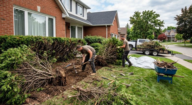 Blackberry Bush Removal in Rockwall, TX